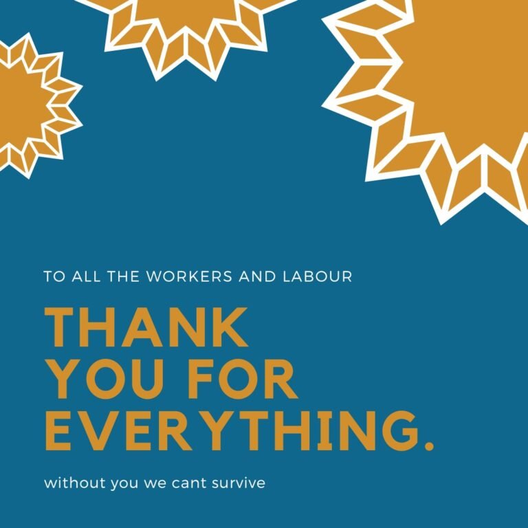 Honour the hard work of Labour with Appreciation!